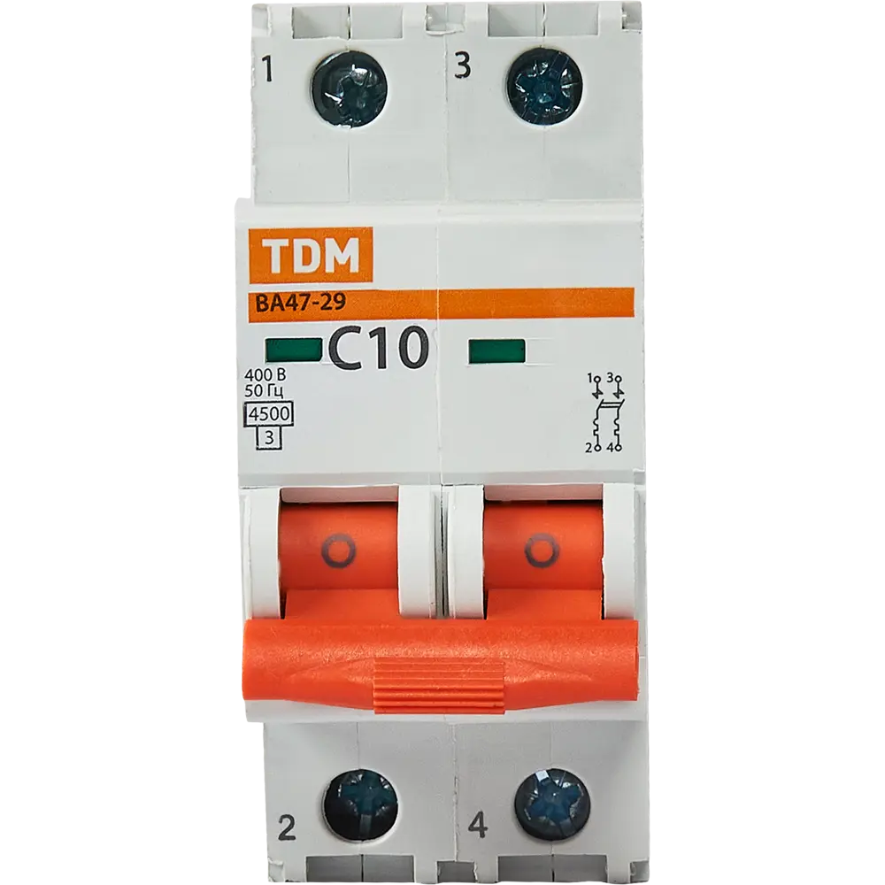 Автоматический выключатель TDM Electric ВА47-29 для защиты электросетей 84399469 STLM-0049243 - Вид №1