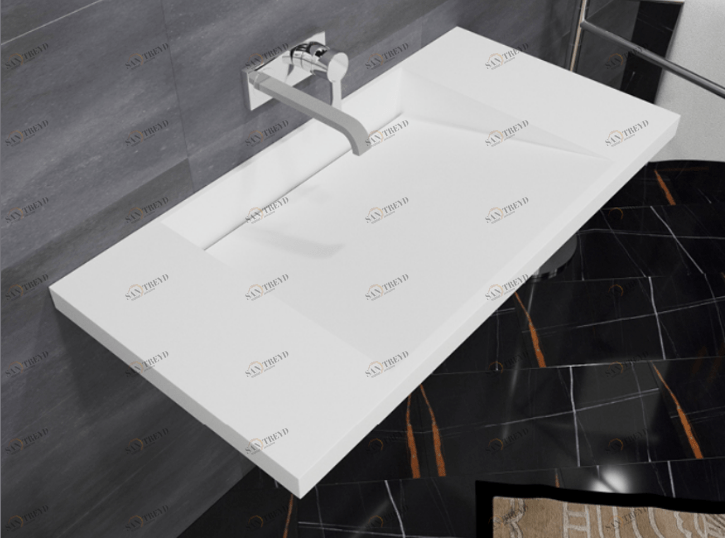 01271 Подвесная раковина настенная овальная Kolpa-San SLOT белая