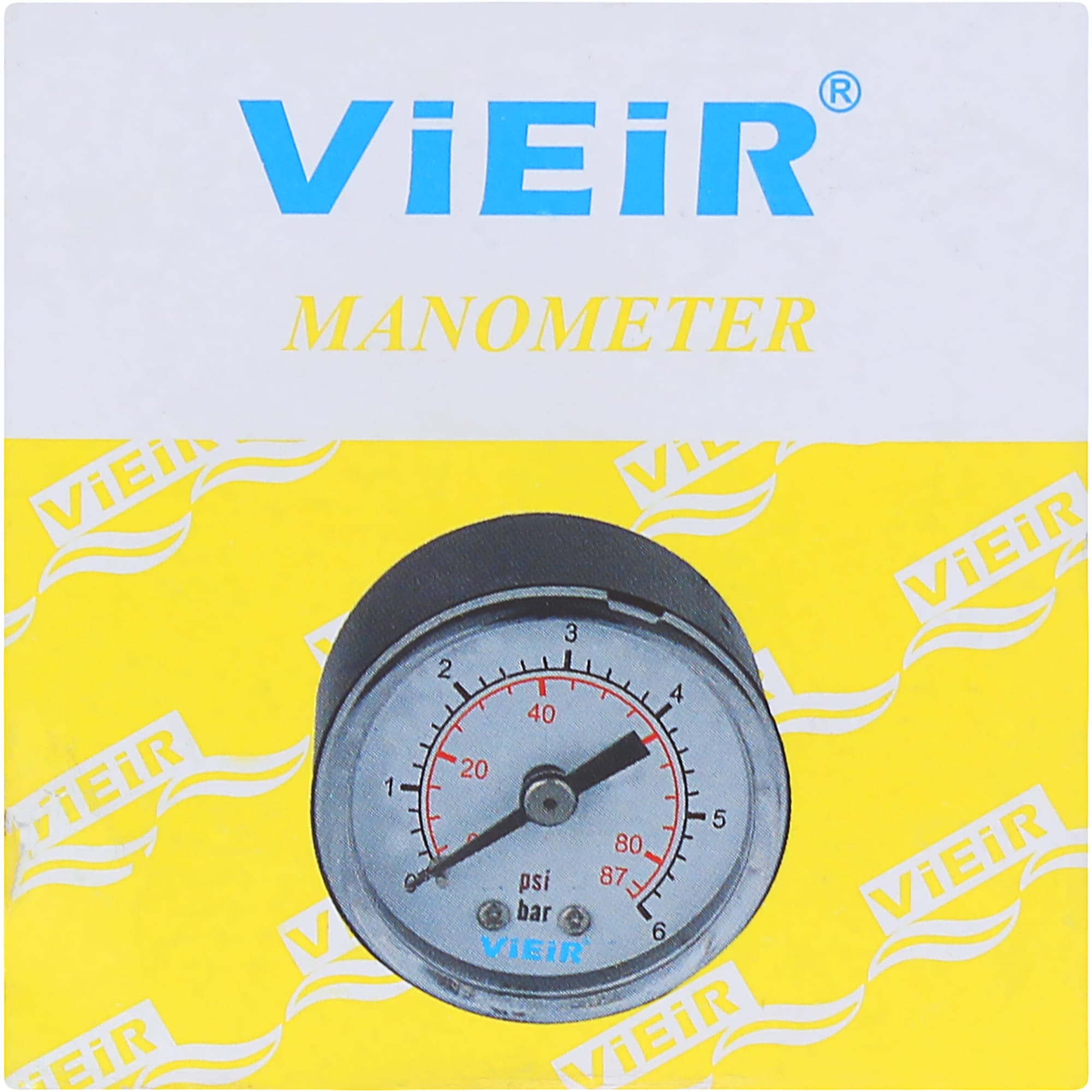 17955225 Манометр аксиальный, 6 бар, 1/4" Santreyd  - Вид №3