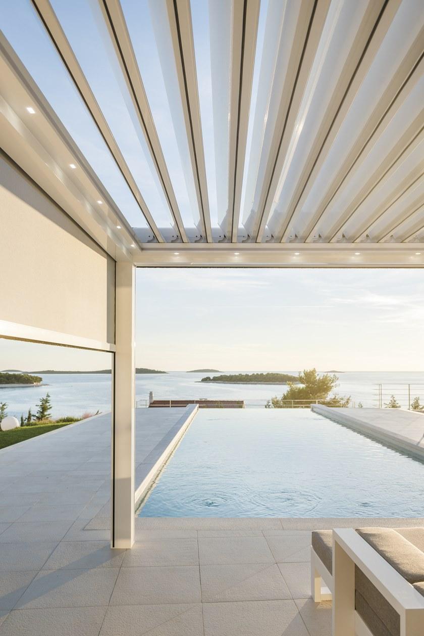 GIBUS Отдельностоящая пергола с регулируемыми жалюзи sun-id-1425460 - Вид №4