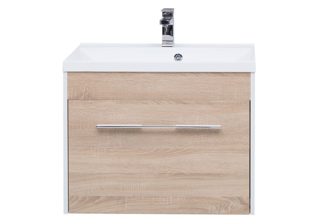 Тумба с раковиной Aquanet Августа 75 дуб сонома 0021002900204118 - Вид №2