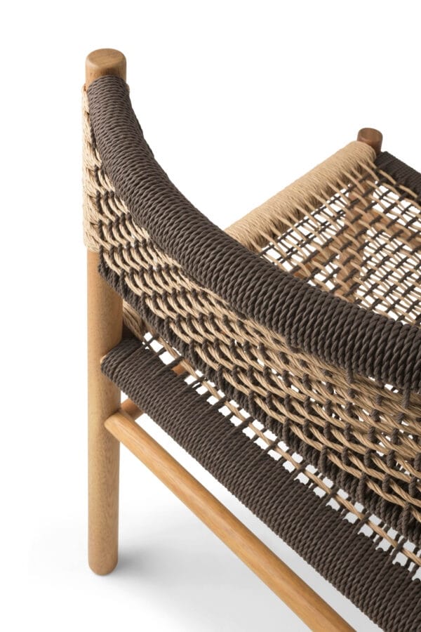 Стул из массива дерева и морской веревки Billiani Harry'S ARCH-00023792 - Вид №7