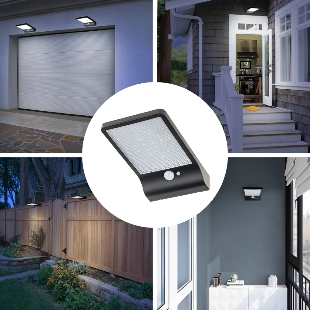 Светильник светодиодный уличный Duwi Solar LED на солнечных батареях с ДУ 10Вт 6500К 450Лм IP65 датчик движения черный 83972977 STLM-2041107  - Вид №3