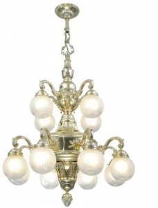 Patinas Lighting Люстра из латуни Budapest