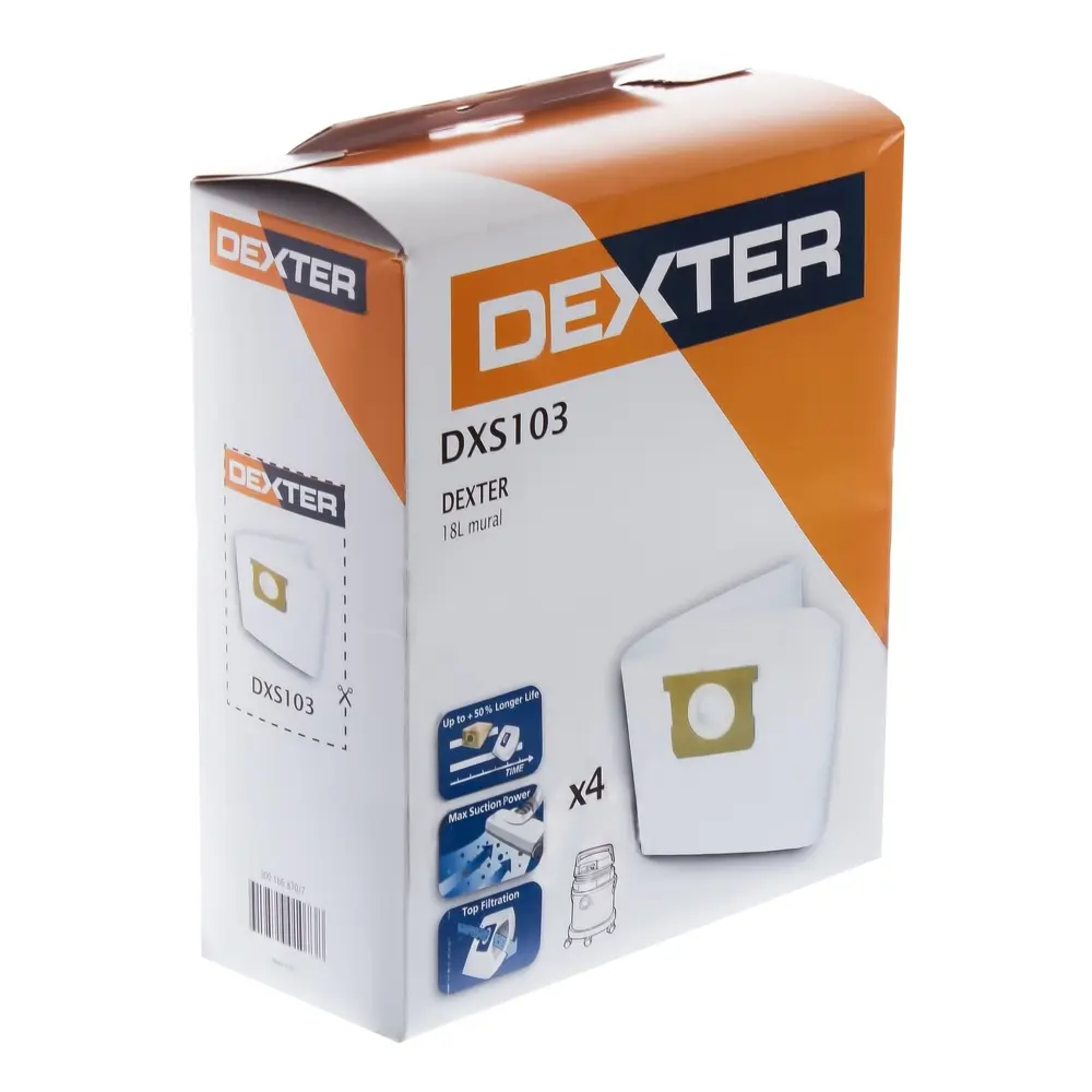 Мешки тканевые для пылесоса Dexter DXS103 18 л, 5 шт. 14105161 STLM-2054433  - Вид №1