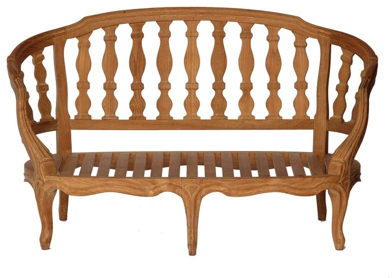 ASTELLO 2-местный диван из тикового дерева Bleuet sun-id-1484231 - Вид №1