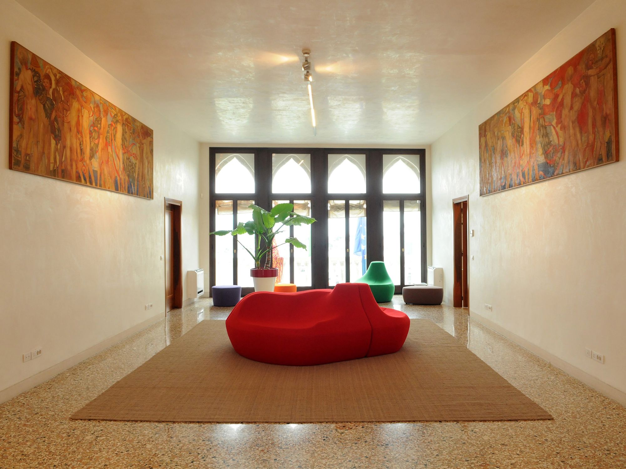 Ковер из кокосового волокна ручной работы G.T.DESIGN Coconutrug ARCH-00032737 - Вид №1