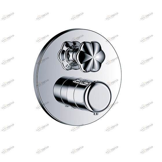 Термостат для душа скрытого монтажа ½" с запорным вентилем JOERGER Minarett 600.40.360.000