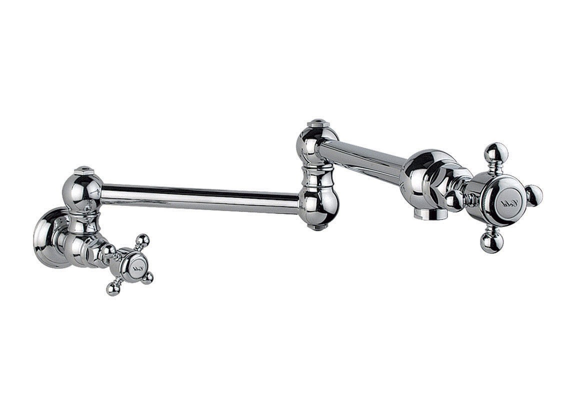 1451 ** 18 Смеситель для кухни складной с запорным краном Nicolazzi Series Classic 