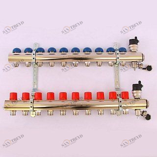 Колл. группа EMMETI TOPWAY 1"xМ 24 х19 10 выходов с термостатическими вентилями 1298696