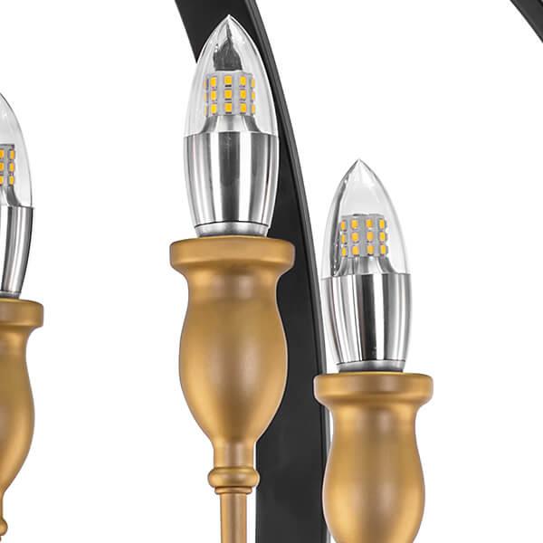 Подвесная люстра Lightstar Cero 731247 LIGHTSTAR ДИЗАЙНЕРСКИЕ, CERO, ШАР 220323 Черный  - Вид №2