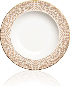 10621279 Rosenthal Тарелка суповая Rosenthal Францис Карро Беж 22см, фарфор Фарфор