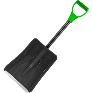 Лопата для уборки снега Авто-про 25х89 см пластик с черенком