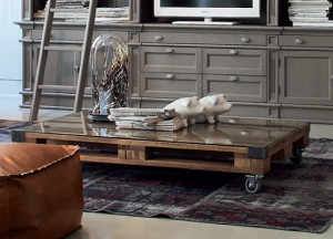 Стол журнальный Pallet DEVINA NAIS TN130PLR