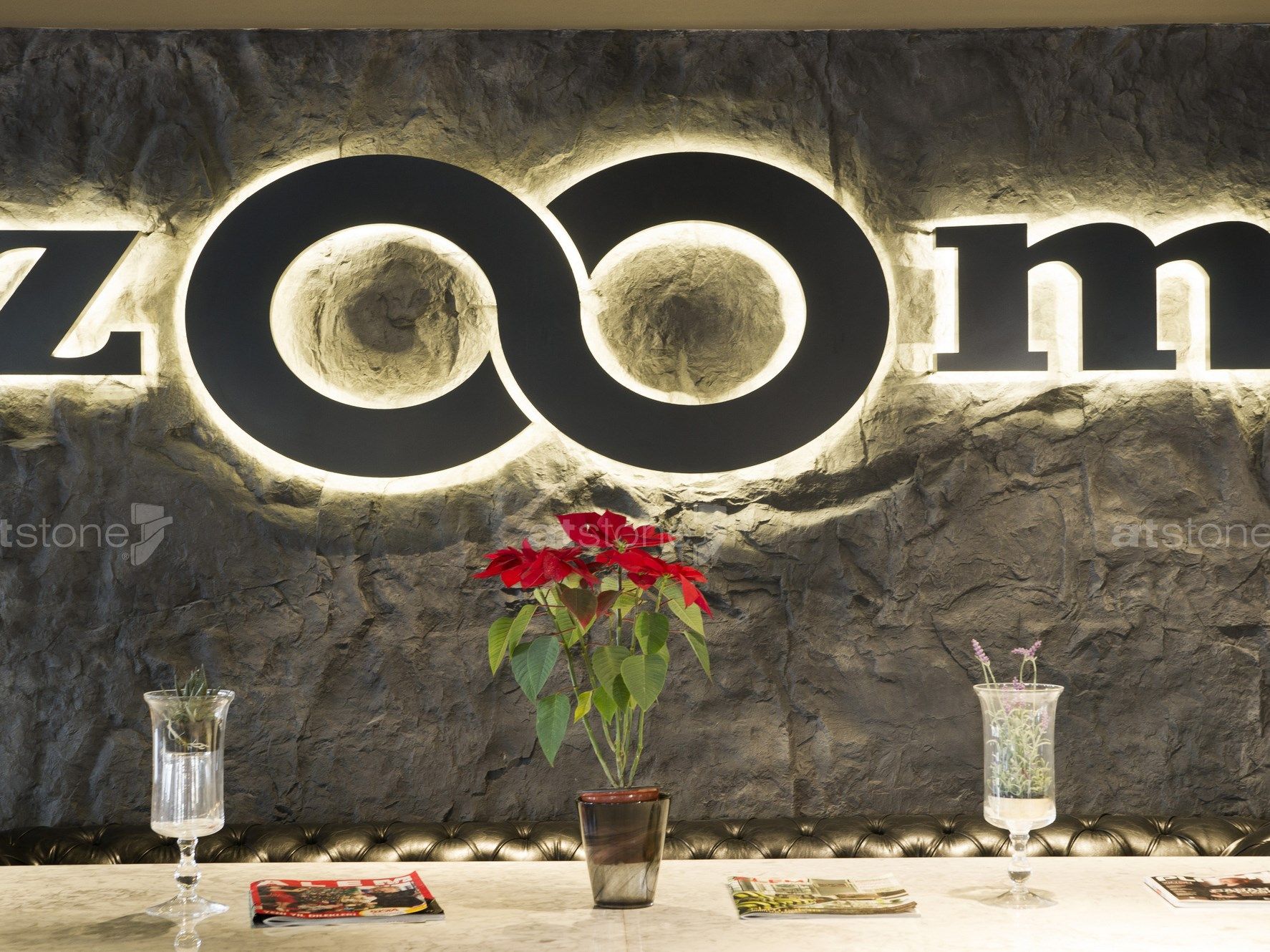 Панель с трехмерными эффектами из стекловолокна для внутреннего / наружного эффекта камня Artstone Panel Systems ROCA ARCH-00120590 - Вид №6