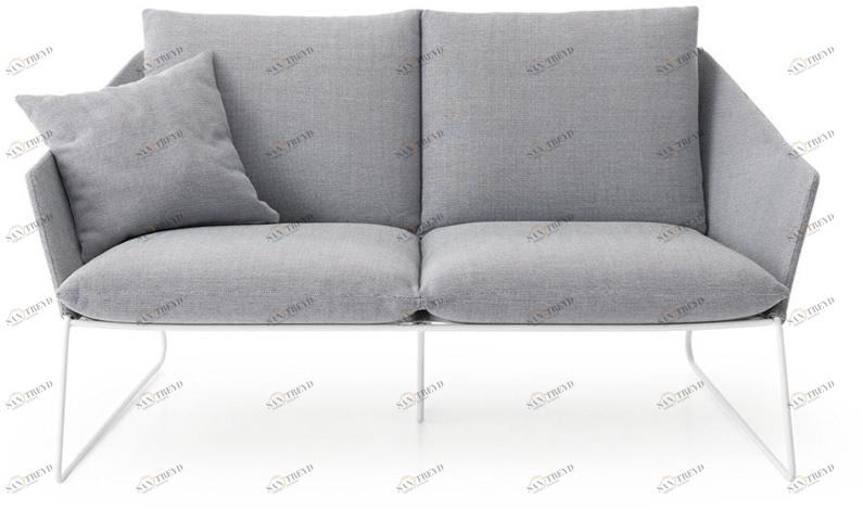 Saba Italia Садовый диван 2 мест со съемным чехлом из ткани New york sun-id-1350816