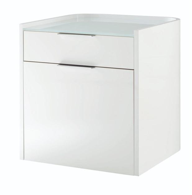 Ligne Roset Прикроватная тумбочка из лакированной фанеры с ящиками Hyannis port 008lkn10 - Вид №1