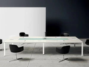 Manerba Прямоугольный деревянный стол для переговоров K-word