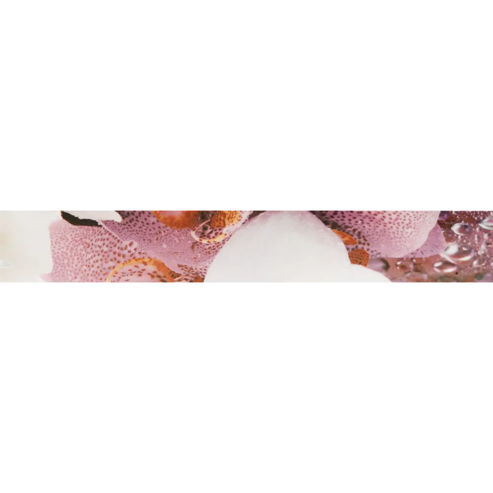 Бордюр Orchid 4.2х30 см цвет белый/лиловый 18075625 STLM-2080322 НЗКМ 