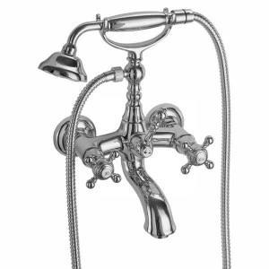 F5084 Смеситель для ванны внешнего монтажа с душевым комплектом FIMA CARLO FRATTINI elizabeth