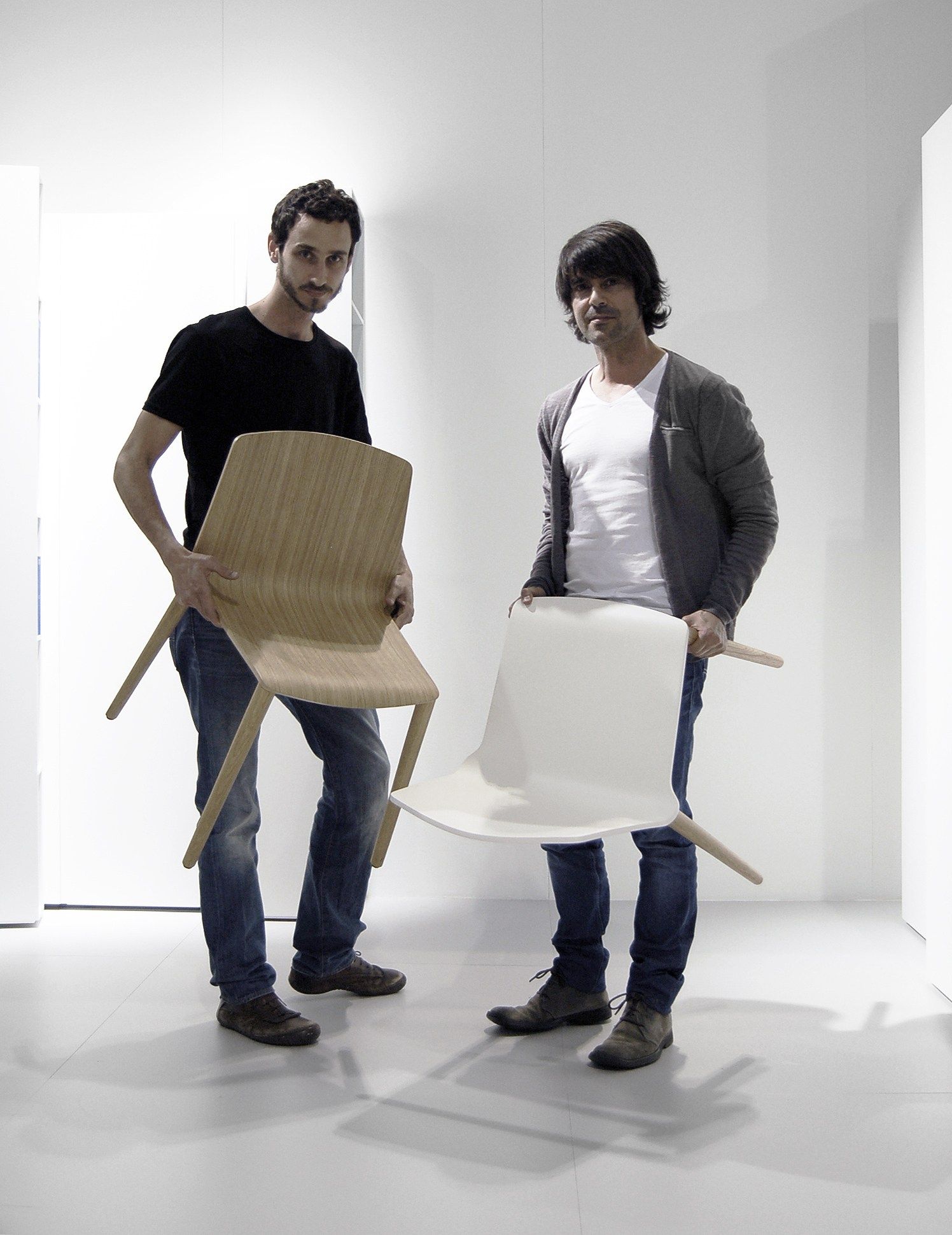 Деревянный штабелируемый стул Kristalia рама ARCH-00113937 - Вид №9