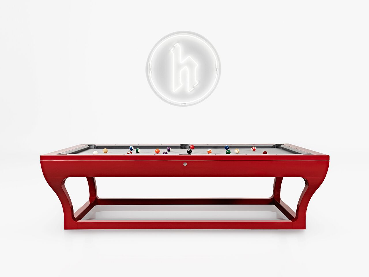 Деревянный прямоугольный бильярдный стол Hermelin biliardi современные игровые столы ARCH-00086821 - Вид №2