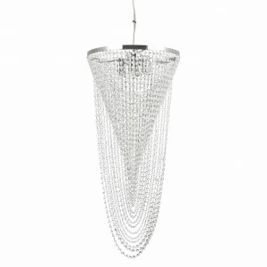 Каскадная люстра Ideal Lux Pearl SP6 IDEAL LUX ДИЗАЙНЕРСКИЕ, PEARL 313386 Хром