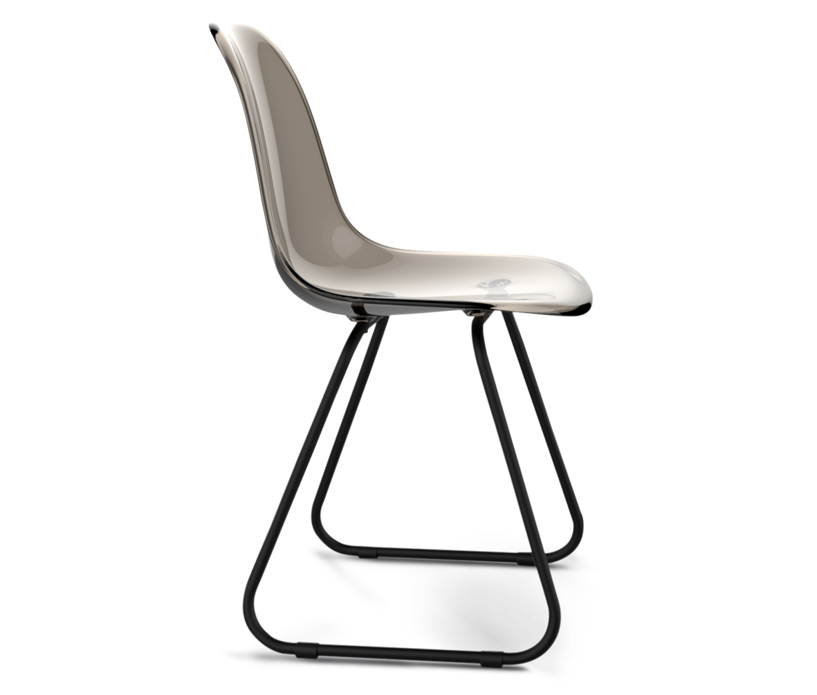 Стул DSR дымчатый S38 (eames style) SHEFFILTON ДИЗАЙНЕРСКИЕ, EAMES STYLE 015599 Серый  - Вид №1