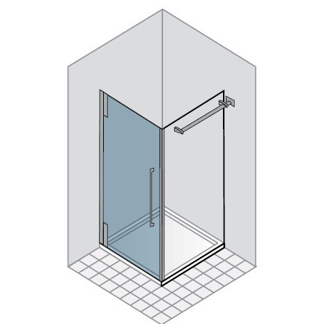 6PTS Vertica collection  Распашная дверь DUKA 44767 - Вид №1