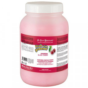 ПР0034241 Маска Fruit of the Groomer Черная вишня восстанавливающая для короткой шерсти 3л Iv San Bernard