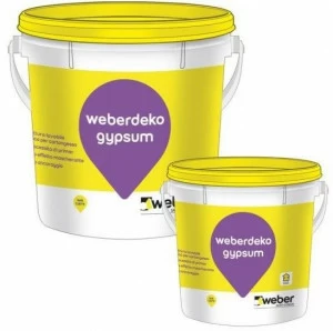 Saint-Gobain Weber Смываемая краска на водной основе для гипсокартона Weberdeko