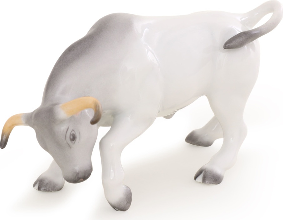 10662425 Herend Фигурка Herend "Бык" 7,5см Фарфор 