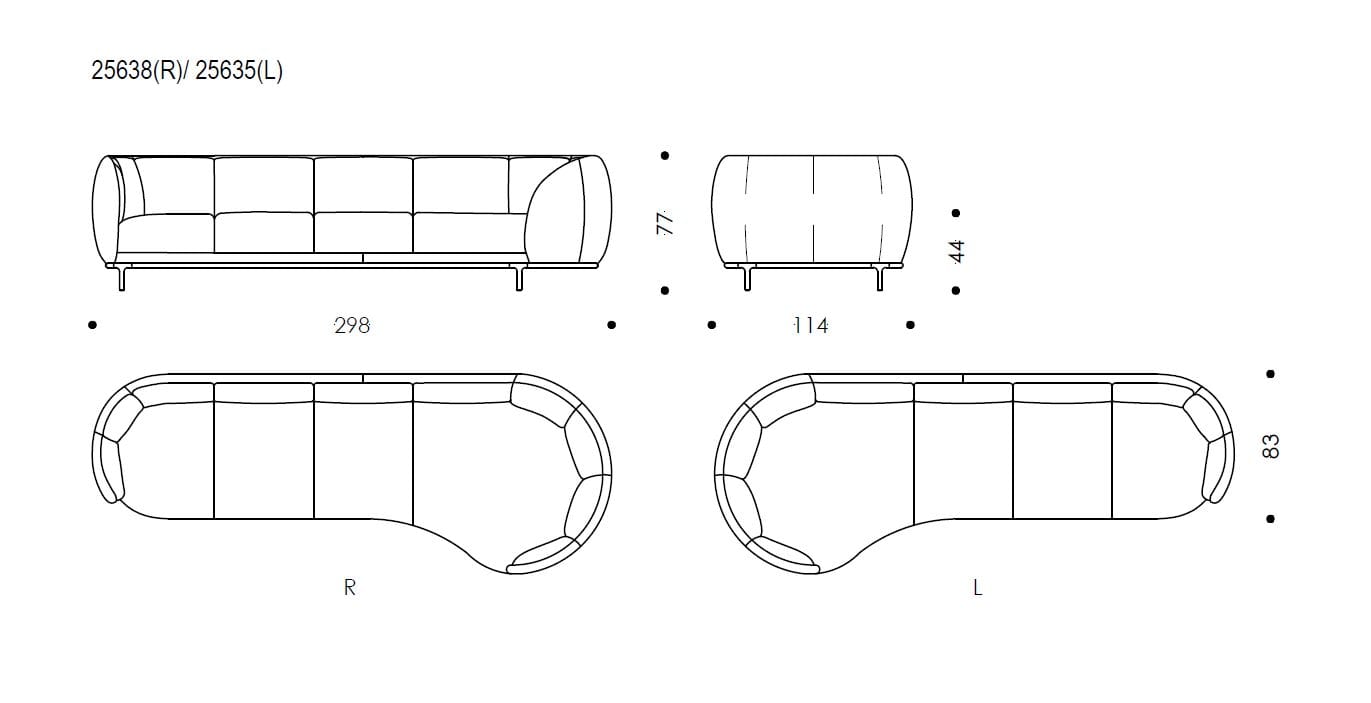 Ткань диван Wittmann Vuelta ARCH-00030378 - Вид №3