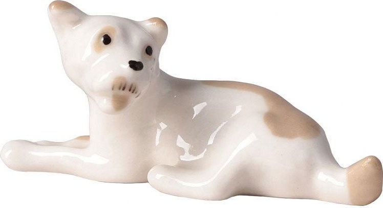 80340 Императорский фарфоровый завод Скульптура "Дворняжка" Фарфор твердый 