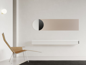 Настенный алюминиевый горизонтальный радиатор