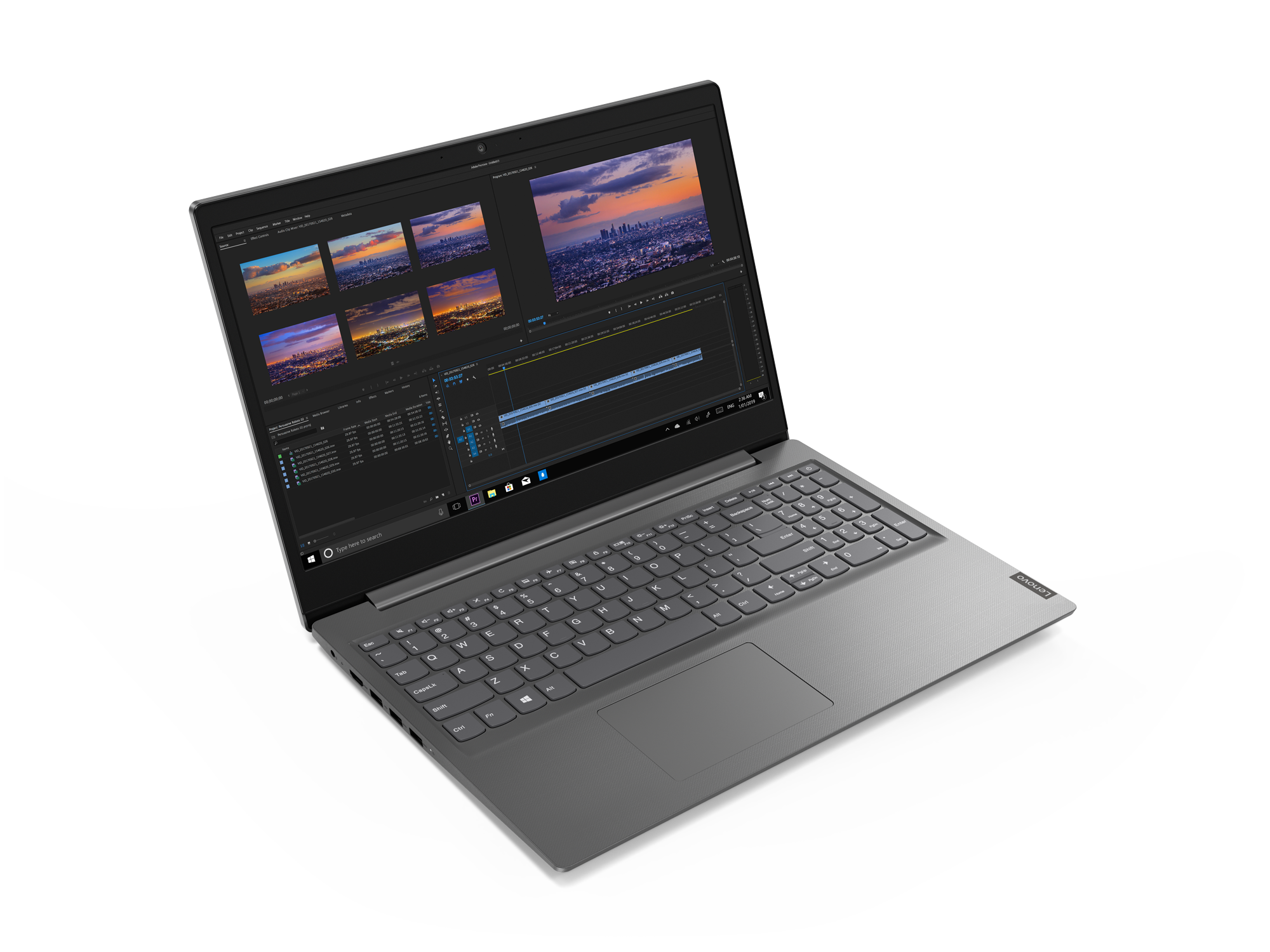 82C7009ERU v15-ada 15.6fhd_tn_ag_220n_n/ 3020e_1.2g_2c_mb/ 4gb ddr4 2400+0gb/ 128g m.2 pcie 2242/ / интегрированная графика/ no_odd/ wi-fi 1x1 ac+bt/ no_fpr/ 2-cell 35 вт/ч/ 2 x usb 3.0, 1 x usb 2.0, hdmi, 4-in-1 card reader/ no os/ 1 год carry-in/ 2,1kg/ Santreyd  - Вид №1