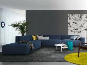 JESSE Модульный угловой диван из ткани Daniel