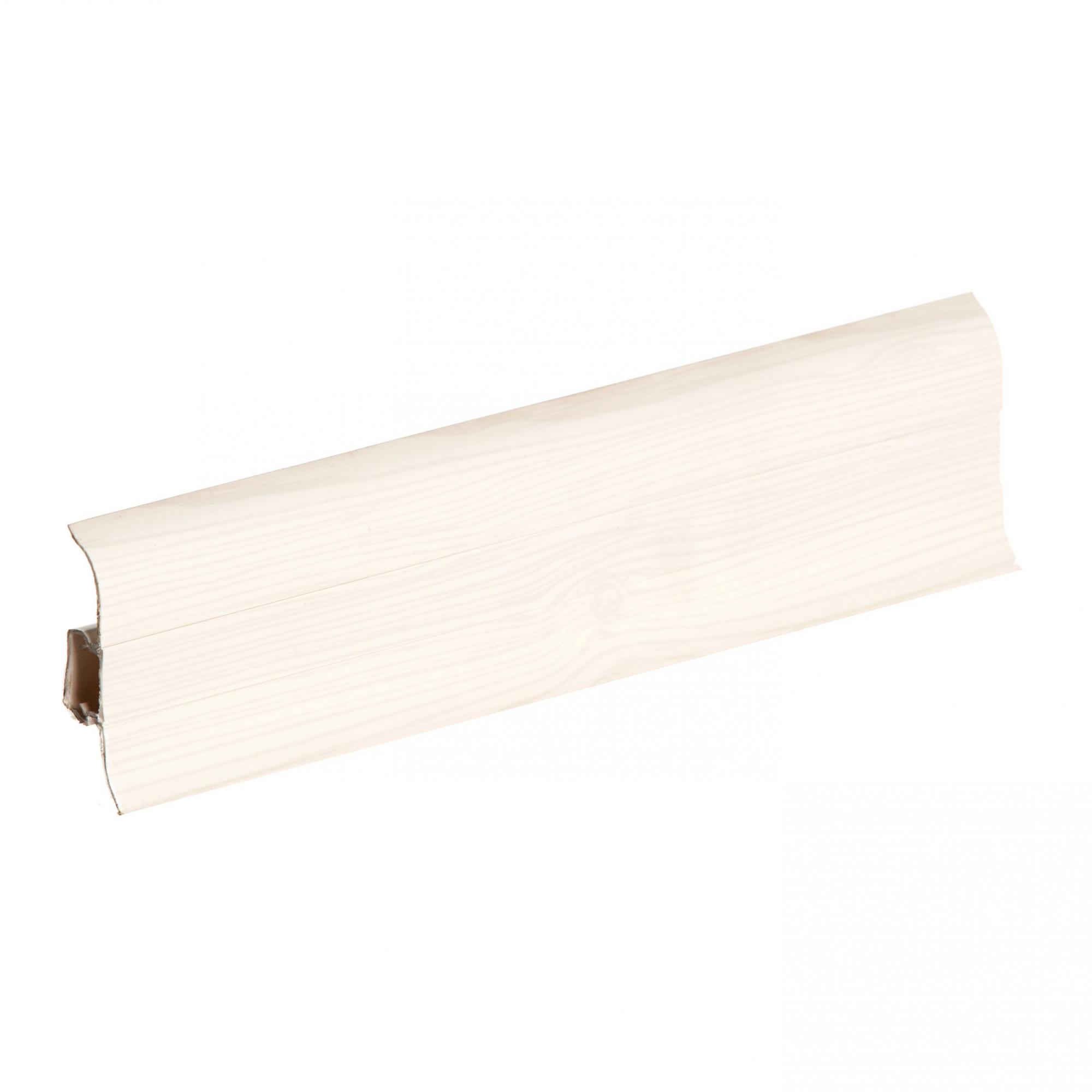 Напольный плинтус ПВХ Stella Comfort 62 Сосна Белая 330 (40) STSR-1359