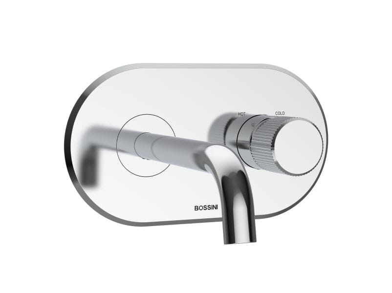 Смеситель для раковины из хромированной латуни с пластиной Bossini PLY ARCH-00124102