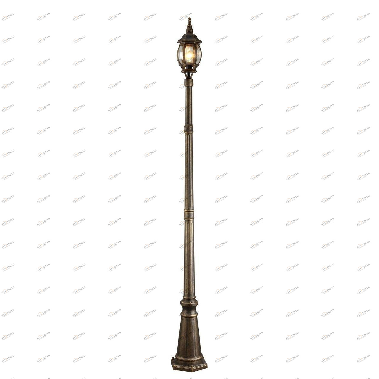 Садово-парковый светильник Arte Lamp Atlanta A1047PA-1BN ARTE LAMP ФОНАРЬ 268961 Коричневый 