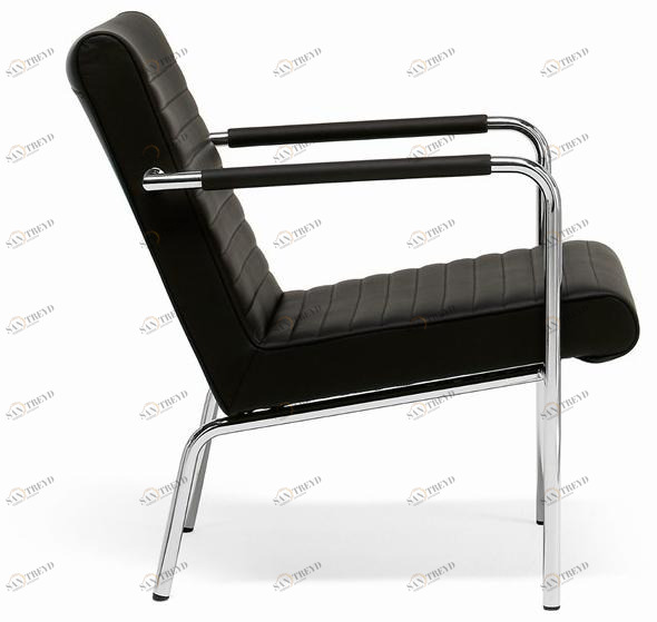 Offecct Кожаное кресло с подлокотниками sun-id-1487130