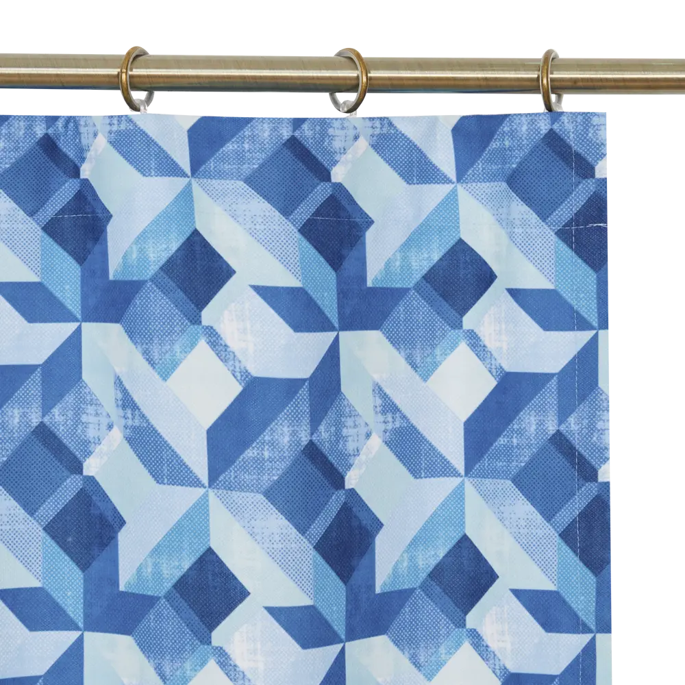 Штора на ленте Клауди 200x270 см цвет синий 84547632 STLM-2145752 Altali  - Вид №4