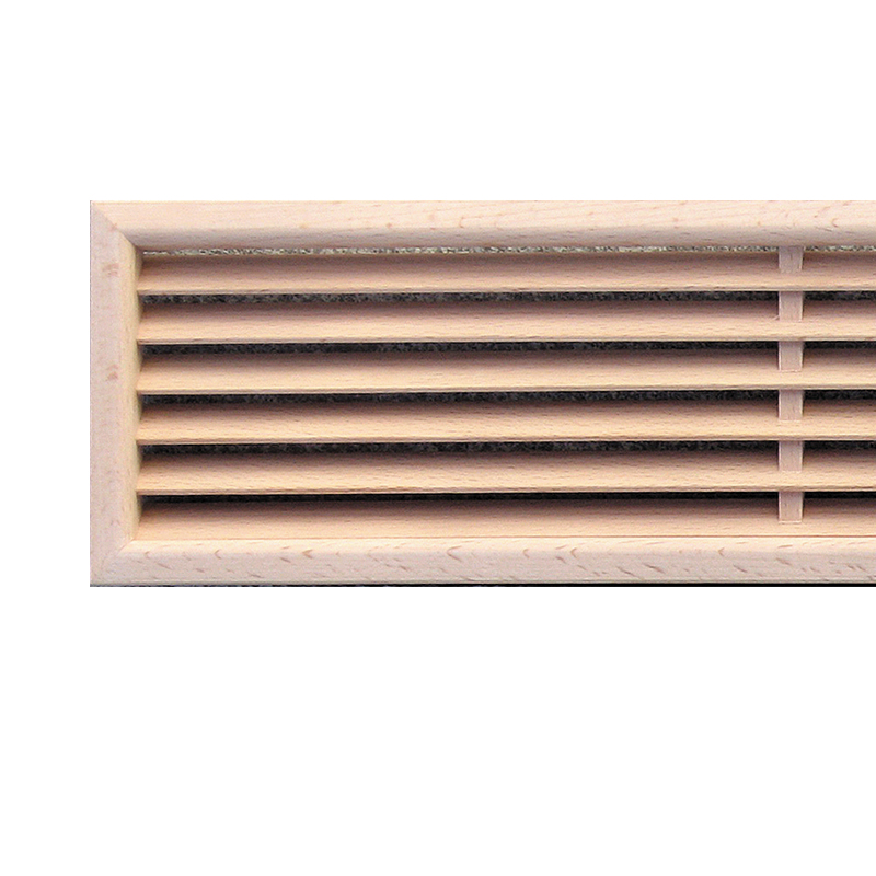 Деревянная вентиляционная решетка, бук 100x550 Santreyd sun-id-682157 - Вид №1