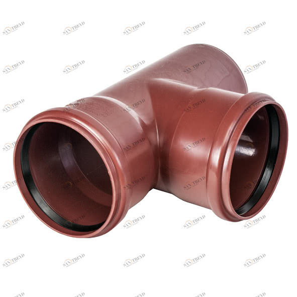 8M3187E5040 SANHA M3-187E тройник, угол 87,5°  DN 50x40 / OD 50x40 мм 