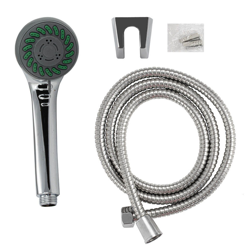 GFmark - Набор душевой, лейка - душ 2 режима, + шланг + кронштейн, код: 3006  - Вид №4