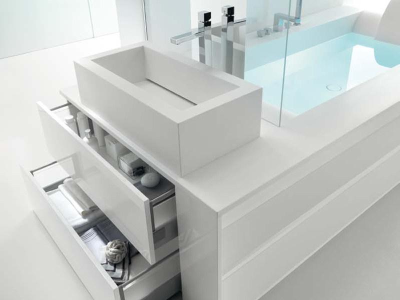 Gruppo Geromin Ванна с гидромассажем из Corian® Sensual sun-id-1355134 - Вид №1