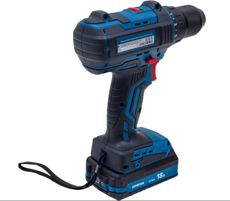 Дрель-шуруповерт Кратон BCD18-OFA SET 9127743 STDN-0127018 - Вид №1