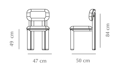 Мягкий стул из ткани DOOQ Камелия ARCH-00016368 - Вид №1