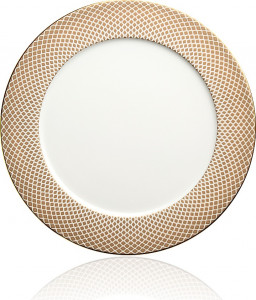 10621278 Rosenthal Тарелка подстановочная Rosenthal Францис Карро Беж 33см, фарфор Фарфор