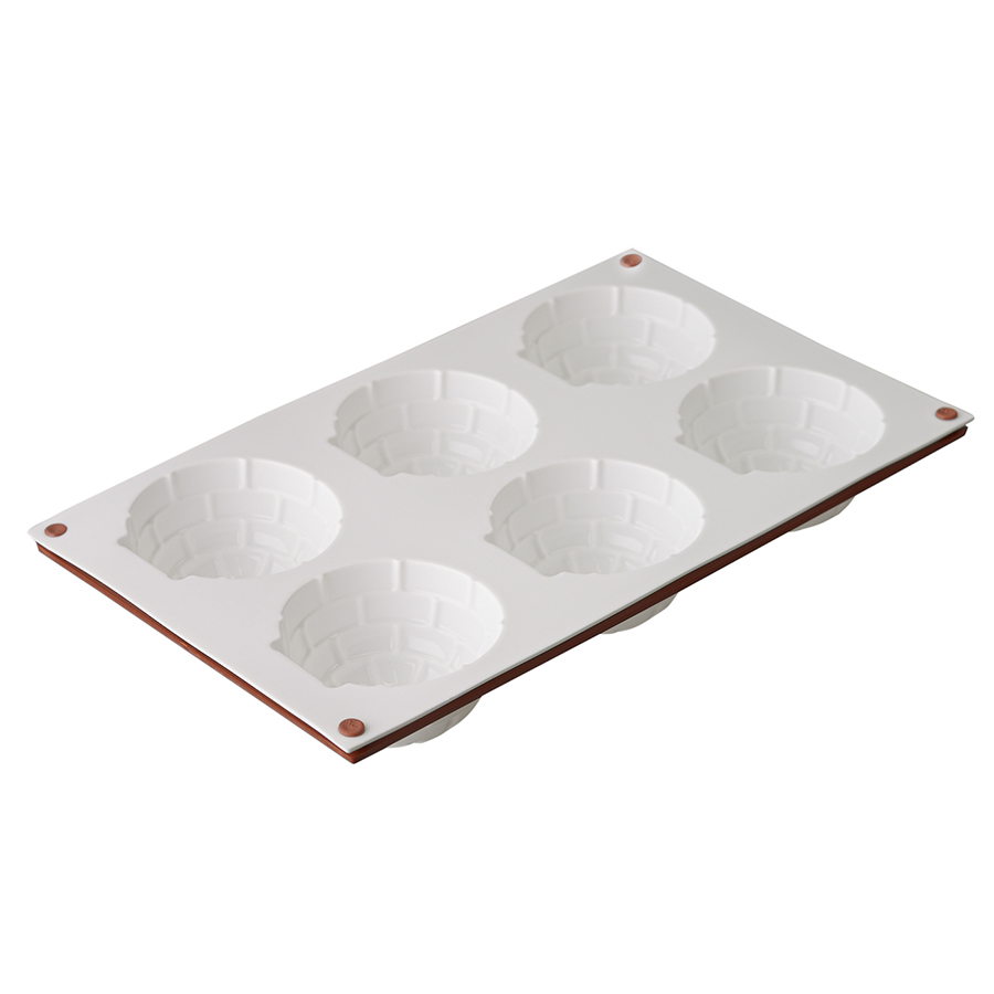 26.201.87.0063 Форма для приготовления пирожных igloo силиконовая Silikomart  - Вид №2